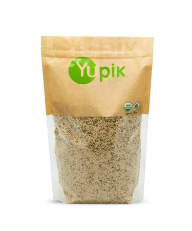Yupik Organic Canadian Hulled Hemp Seeds 1 kg GMO-Free Kosher Gluten-Free Vegan Raw Seeds Shelled Hemp Hearts Source of Omega-3 & Omega-6 Plant-Based Protein Ideal for Topping & Baking 1 kg (Pack of 1)