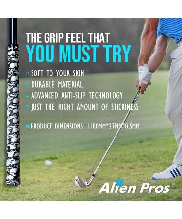 Alien Pros Golf Grip Wrapping Tapes - 3-Pack Skull Design - Quick and Innovative Golf Club Grip Solution - Buy Online on GoSupps.com