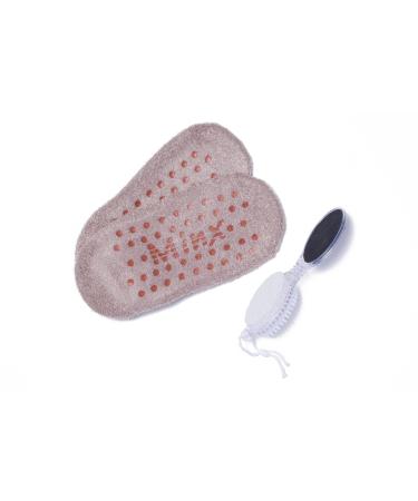 Kissables Spa Collection Moisturising Gel Socks with Vitamin Infused Tan OSFM