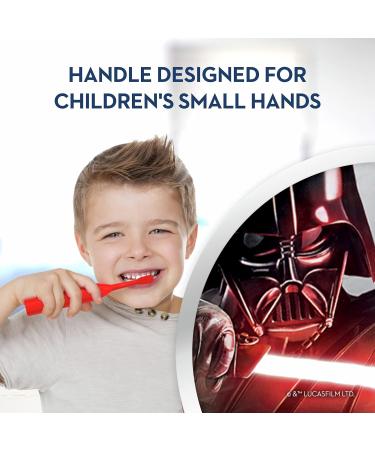 Shop Oral-B Star Wars Electric Toothbrush for Kids | Battery-Powered with 1 Brush Head | Ages 3+ - Buy Online on GoSupps.com