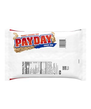 Hershey's Payday Peanut Caramel Snacksize Candy Bar Jumbo Bag  20.3 oz 1 Count (Pack of 1) - Buy Online on GoSupps.com