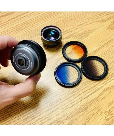 Z-Prime 16mm Multicoated Graduated Color Filter Kit for Ztylus Z-Prime Lens: CPL, Orange Sunset, Sky Blue, ND Filters - Buy Online on GoSupps.com