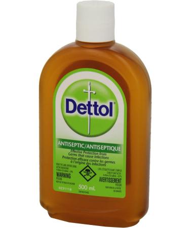 Dettol ANTISEPTIC Liquid 500 milliliter - Buy Online on GoSupps.com