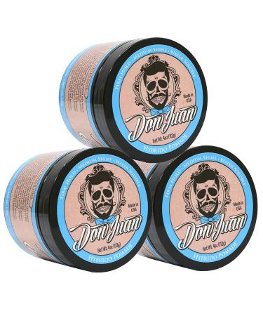 Don Juan Hybrido Pomade Strong Hold Pack of 3