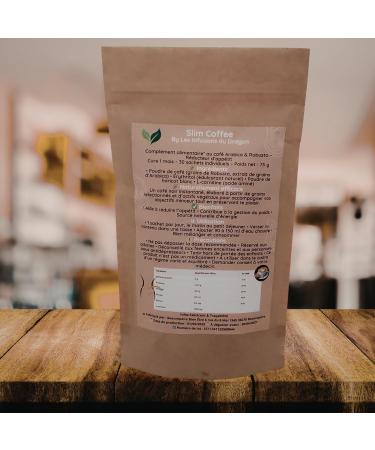 Slimm Coffee Instantan Arabica et Robusta 30 Sachets Individuels 75g avec L-Carnitine et Haricot Blanc - Buy Online on GoSupps.com