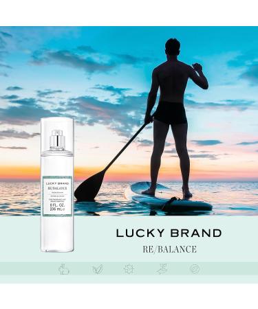 Lucky Brand Re/Balance The New Sustainably-Inspired & Harmonious Mood-Evoking Unisex Fine Fragrance Mist For Women & Men 8.0 Fl Oz (Pack of 1) Lucky Re/Balance 8 Fl Oz (Pack of 1) - Buy Online on GoSupps.com
