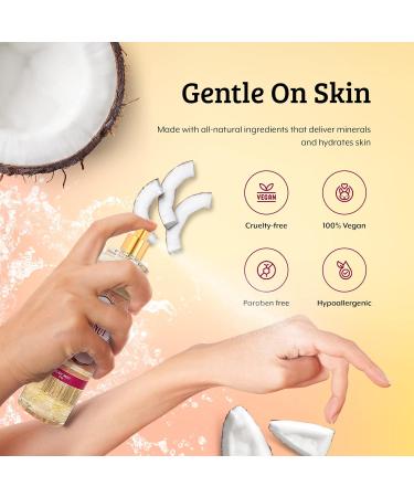 Luxury Home Spa Gift Set: 10oz Deep Moisturizing Body Lotion & 8oz Fine Fragrance Mist - Perfect Self-Care Combo for Women & Girls (Coconut - Buy Online on GoSupps.com