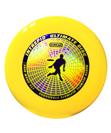 Duncan Intrepid Ultimate Competition Disc, 175g Precision Weighted Flying Disc, Yellow