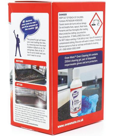 Oven Mate Oven Cleaning Kit 250ml Single Use Pack - Buy Online on GoSupps.com