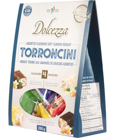 Dolcezza Torroncini Assorted Soft Almond Nougat 200 g - Buy Online on GoSupps.com