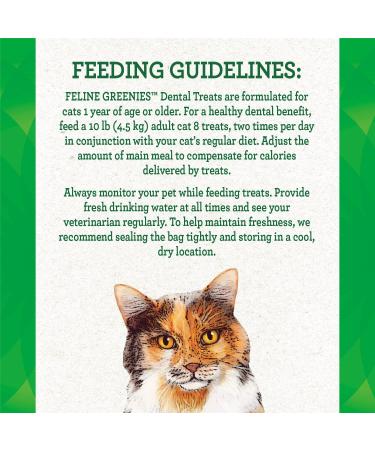 FELINE GREENIES Cat Treats Natural Dental Care Savory Salmon Flavour 4.6oz. Pouch Savoury Salmon 130 g (Pack of 1) - Buy Online on GoSupps.com