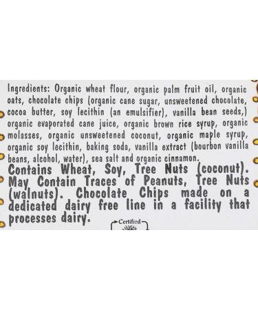 Uncle Eddies Vegan Oatmeal Chocolate Cookie 12 oz Delicious Dairy-Free Treat - Buy Online on GoSupps.com