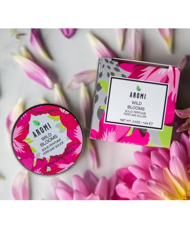 Aromi Solid Perfume | Floral Fragrance Vegan Cruelty-free Travel Women s Gift Peony Orange and Lily Scent Concentrated Alcohol-Free Scent Handmade (Wild Blooms) - Buy Online on GoSupps.com