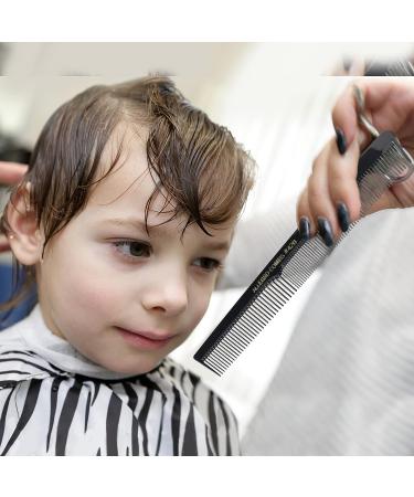 Allegro Combs 420 Hair Comb Set - 3 Pack Black, Red, and White Barber Styling Combs - Buy Online on GoSupps.com