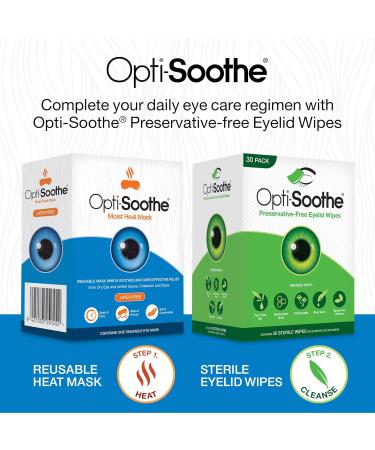 Opti-Soothe Moist Heat Mask - Reusable Eye Mask for Soothing Dry Eye and Restoring Moisture to Eyes - Buy Online on GoSupps.com