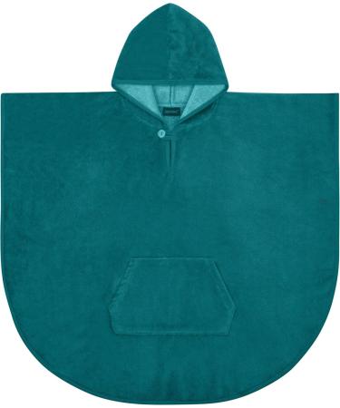 Normani Children's Bath Poncho | Cotton Bath Towel for Toddlers with Hood | Blue Bathrobe 55x70 cm - Buy Online on GoSupps.com