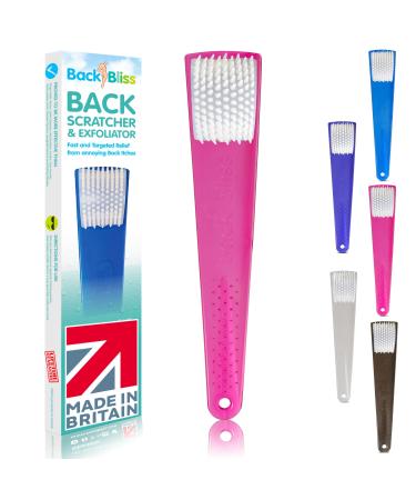Back bliss back scratch for itching in 5 colors with gift box hygienic patented design please scratch my back Scraps superfluous soothing back scratch gift idea easy reaching of the middle part of your back immediate relief in the event of itching - -Sing