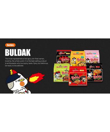 Samyang Hot Chicken Curry Ramen Halal 4.93oz x5 Pack - Spicy Curry Flavor Instant Noodles - Buy Online on GoSupps.com