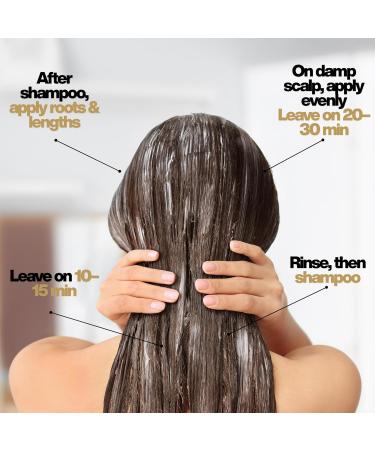 Calinachi Cosmetics CALINACHI Protein mask against hair loss dry to normal and normal 300 ml - Buy Online on GoSupps.com