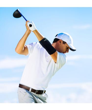 Doctor Developed Copper Elbow Support Compression Sleeve + Handbook | Relief for Tennis/Golfers Elbow & More | Excellent Customer Support - Large - Buy Online on GoSupps.com