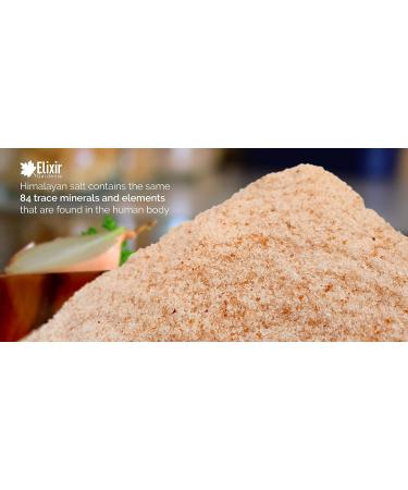 Organic Himalayan Pink Salt 2kg - Fine Grade by Elixir Gardens - Buy Online on GoSupps.com