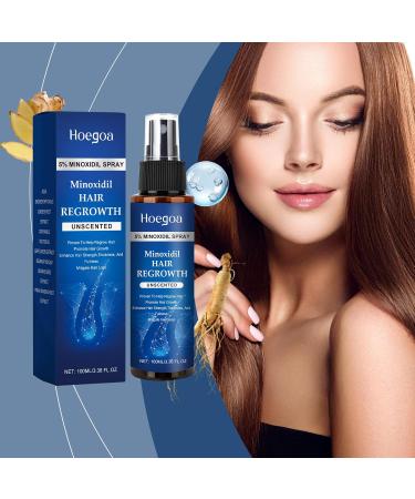 100ML Hair Regrowth Spray - Effective Treatment for Thinning Hair & Hair Loss | Clinically Proven for Men & Women | Thicker Fuller Hair - Buy Online on GoSupps.com