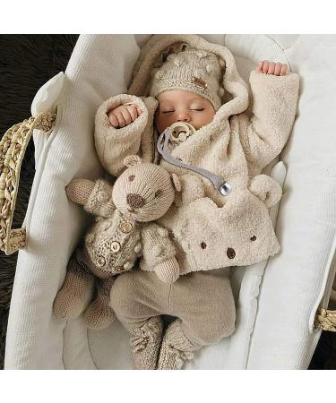 Pacifier Clip Set - Hand-Made Braided 4 pack Purple Soothie Holder Leash for Boys and Girls - Buy Online on GoSupps.com