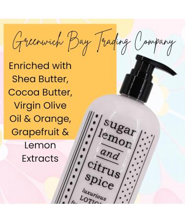 Greenwich Bay Trading Company Kitchen Collection: Sugar Lemon and Citrus Spice (Hand Soap & Lotion) - Buy Online on GoSupps.com