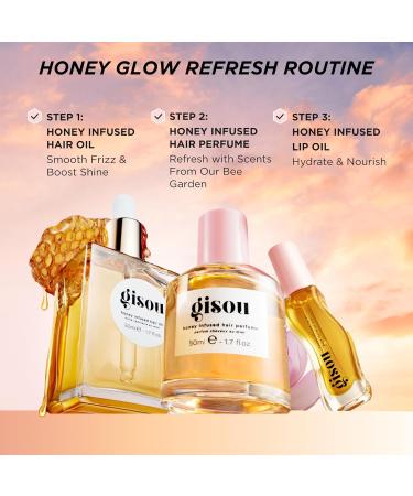 Gisou Honey Infused Hydrating Lip Oil Nourishing Lip Moisturizer for Dry Lips (Watermelon Sugar) - Buy Online on GoSupps.com