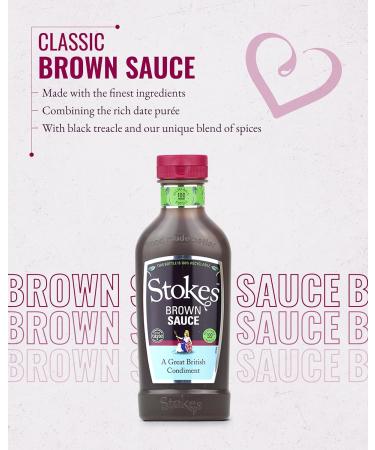 Stokes Real Brown Sauce 3PK SQUEEZY Rich & Spicy Brown Sauce Perfect For Bacon Sandwiches Award Winning Gluten Free Brown Sauce Sweet & Tangy Sauce Beautifully Balanced Flavour 505g Brown Sauce 3 x 505g - Buy Online on GoSupps.com