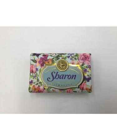 Sharon - Gift Soap Bar For Her Birthday Rose Scent Mum Grandmother Cleanser Lather Present Girl
