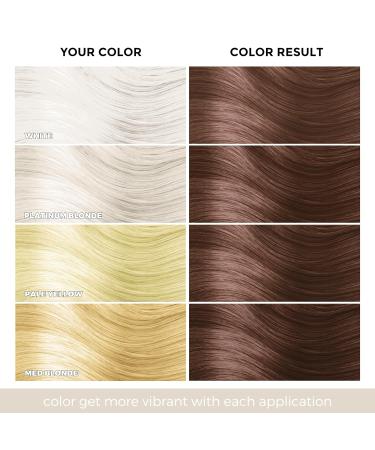 Hair Dye Shampoo for Gray Coverage - 3 in 1 Natural Hair Color Shampoo (Dark Brown) - 16.9 Fl Oz for Men & Women - Buy Online on GoSupps.com