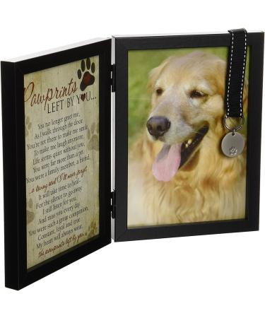 Pawprints Pet Memorial Frame with Poem - Heartfelt Dog Sympathy Gift for Pet Loss - Buy Online on GoSupps.com