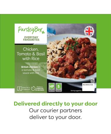 Calorie Conscious Ready Meal Variety Box - Parsley Box Microwavable Long-Life Cupboard-Store Ready Meals (7 Meals) - Buy Online on GoSupps.com