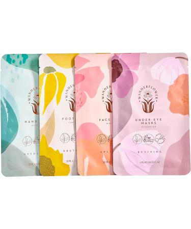 Wanderflower Sheet Mask Gift Set Hibiscus - Buy Online on GoSupps.com