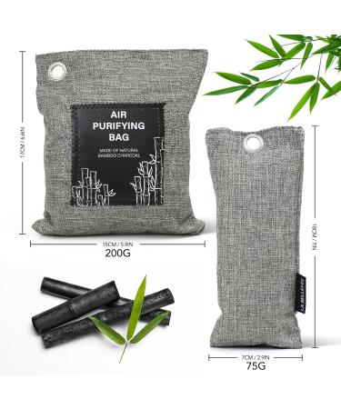 Buy Scentorini Bamboo Activated Carbon Air Freshener Ultimate Dehumidifier for Cars Homes & More - Buy Online on GoSupps.com
