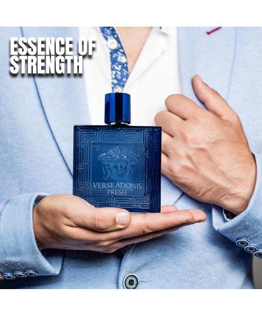2PCS Valentine Milano/Verse Adonis Fresh Eau De Toilette for Men-Fresh Romantic Scent Perfume for Men 3.4 Fl Oz Each Mens Cologne For All Skin Daily Used MilanoMen/Verse Adonis Fresh - Buy Online on GoSupps.com