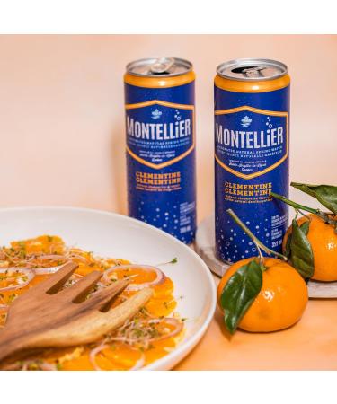 Montellier Flavored Water Clementine 10x355ml - Buy Online on GoSupps.com