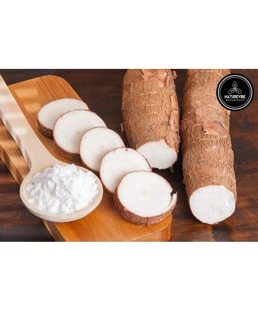 Naturevibe Botanicals Organic Cassava Flour 2lbs - Nutty Earthy Taste - 32oz - Buy Online on GoSupps.com
