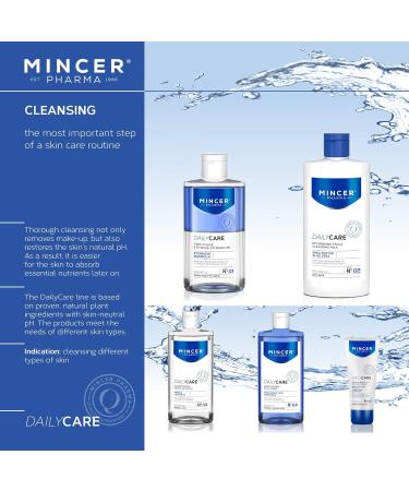 Mincer Pharma Daily Care Two-Phase Eye Make-Up Remover for Sensitive Skin | Eyebright & Magnolia Extract | 150ml - Buy Now! - Buy Online on GoSupps.com