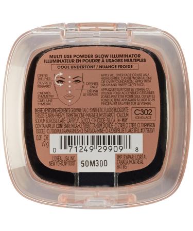 L'Or al Paris True Match Lumi Powder Glow Illuminator Ice 0.31 oz - Highlighter Makeup - Buy Online on GoSupps.com