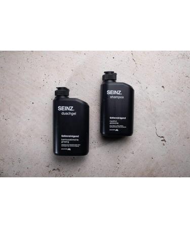 BEING SEINZ Deep cleansing shower gel bamboo activated carbon ginseng 1 x 300 ml for mens body cleansing - Buy Online on GoSupps.com
