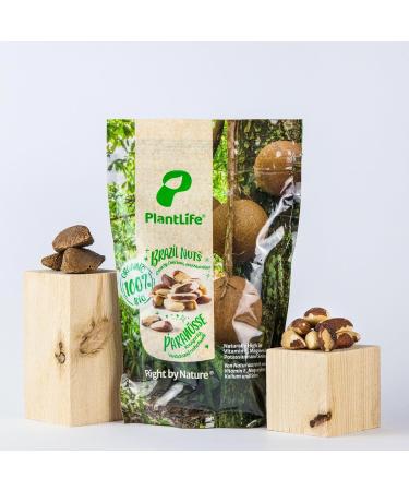 Buy PlantLife ORGANIC Brazil Nuts 1kg - Raw & Natural | International Shipping Available - Buy Online on GoSupps.com