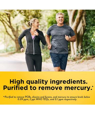 Nature Made Burp-Less Fish Oil 1000mg with 300mg Omega-3 | 320 Softgels for Healthy Heart | 160 Day Supply | Dietary Supplement - Buy Online on GoSupps.com