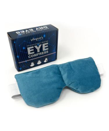 Solayman's Moist Heat Eye Compress | Microwave Activated Dry Eye Compress | Moist Heat Compress for Irritated Eyes - Unscented