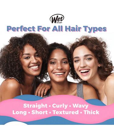 Wet Brush Go Green Hair Detangler - Ultra-soft IntelliFlex Bristles - Green - For All Hair Types - Men & Women - Buy Online on GoSupps.com