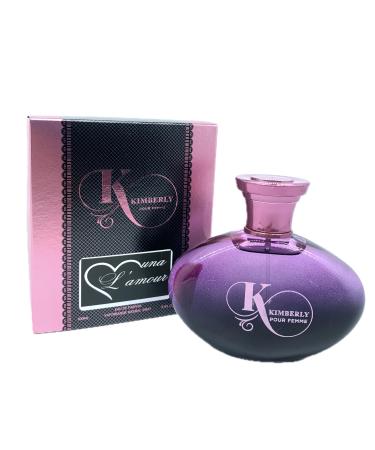 Muna L'amour Women's cologne 3.4 Fl. Oz. Eau de Parfum Spray (Kimberly)
