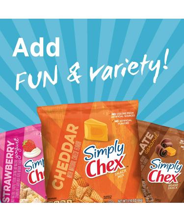 Chex Mix Snack Pack Variety - 12 Count, 3 Flavors, By The Cup Bag Clip Included - Buy Online on GoSupps.com