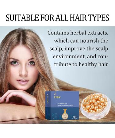 Hair Densityboost Capsules Hair Serum Capsules Hair Treatment Serum Hair Vitamin Serum Capsule Hair Serum For Frizzy And Damaged Hair (3 Boxes) - Buy Online on GoSupps.com