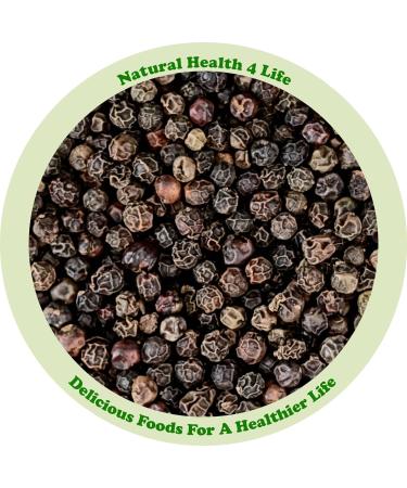 Natural Health 4 Life Whole Black Peppercorns Seasoning 500g Resealable Pouch - Buy Online on GoSupps.com